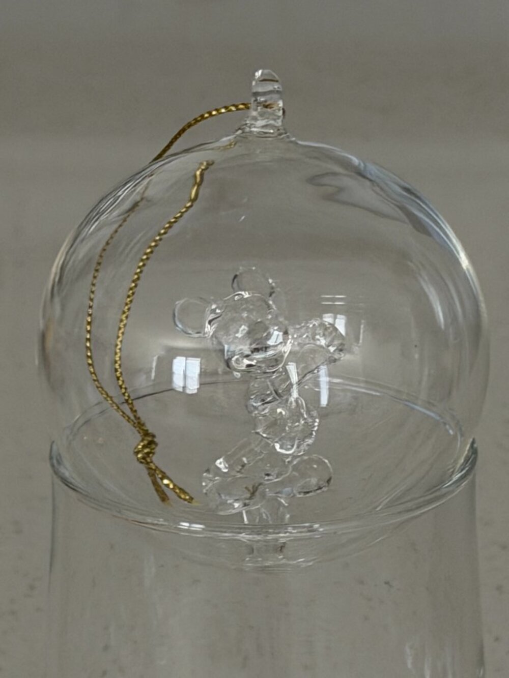 Arribas Brothers Mickey Mouse Glass Ornament Disney World - Picture 2 of 4